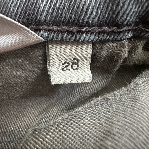 Rag & Bone High Rise Skinny Jeans Wallflower faded black Grey SIZE 28 - Picture 8 of 15